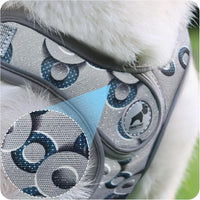 Dog Harness with Leash Set, No Pull Adjustable Step in Pet Vest – Essentials for Dogs - Gray-2 / Medium - image 2