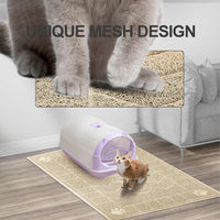 Cat Litter Box Mat, 47" x 35" Large Waterproof Litter Trapping Mat – Daily Care for Cats - Beige / X-Large（35" x 24" ) - image 3