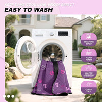 Washable Pee Pads for Dogs, Waterproof - Purple / 36"x41" (Pack of 2) - image 3
