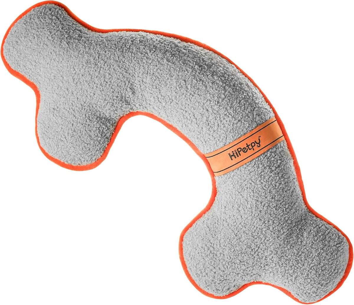 Dog Calming Pillow-Soft Neck Pillow for Dogs - Grey