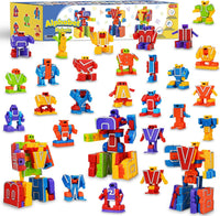 Alphabet Robots Advent Calendar 2026 for Boys - Classic
