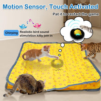 Waaiio Interactive Cat Toys for Indoor Cats - yellow - image 4