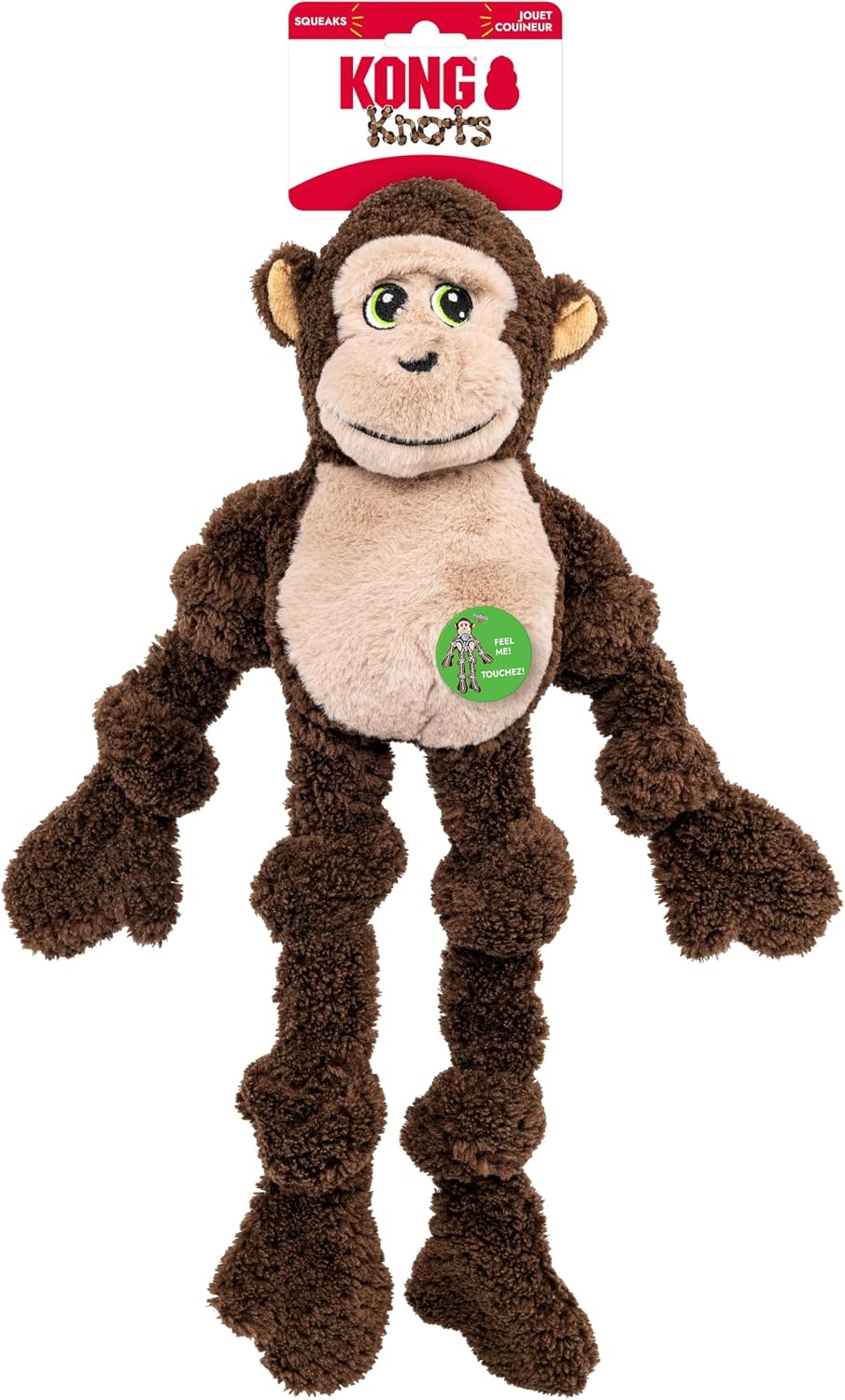KONG Floppy Knots Rope and Plush Dog Toy, for Large/X-Large Dogs - Monkey - image 2