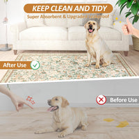 Washable Pee Pad for Dogs, 36"x48" - Yellow / 24*36 Inch(Pack of 2) - image 4