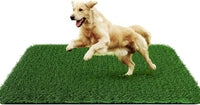 Fake Grass Pad for Dogs Potty Training Artificial Turf - 40.2x28.0 Inch / Green