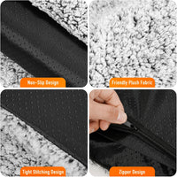 Self Warming Cat Bed, 2.0 Upgraded Thermal Mat for Indoor Cats - Gray / 15"x19" - image 4