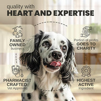 Hemp Oil for Dogs and Cats - Helps with Anxiety, Pain, Stress, Sleep, Arthritis, Seizures Relief - Hip and Joint Support - Calming Drops Treats