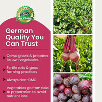 Olewo Original Red Beets for Dogs – Natural Anti Itch for Dogs, Dog Food Topper, Immune, Cleansing, Skin & Coat Support, Dehydrated Whole Food Dog Multivitamin, Fiber for Dogs, 1 lb