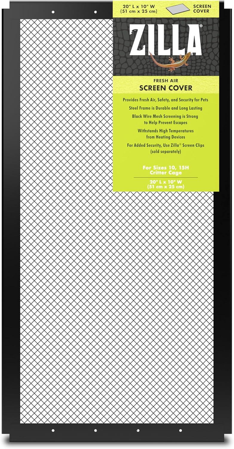 Zilla Fresh Air Screen Cover - 20" x 10" (Pack of 2) - image 3