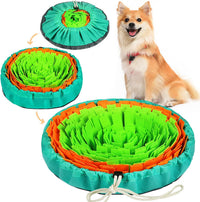Vivifying Snuffle Mat for Dogs - Green&Orange