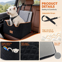 Dog Car Seat for Small/Medium Dogs Under 35lbs - image 4
