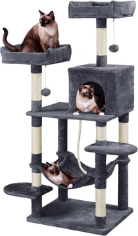 Yaheetech 59in Cat Tree for Large Cats