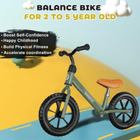 Bobike Toddler Balance Bike Toys for 2 to 5 Year Old Girls Boys - Green / Classic - image 2