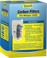 Tetra Whisper EX Carbon Large Round Filter Cartridges - 4-Count / medium - image 2