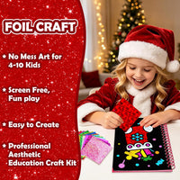 FUNNYB&G Foil Art Craft Kit for Kids - Christmas - image 3
