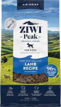 ZIWI Peak Air-Dried Dog Food – Lamb - All Natural, High Protein, Grain Free, Limited Ingredient w/ Superfoods (88oz)