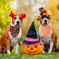 Halloween Dog Bandanas, L - Large / Halloween - image 2