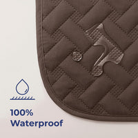 gogobunny 100% Double Sided Waterproof Dog Blanket Soft Pet Bed Cover - 52x82 Inch (Pack of 1) / Dark Chocolate/Light Chocolate - image 2