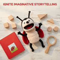 Marine Animals Hand Puppets for Kids, Toddler Includes Sharks - Ladybugs / Insects - image 2