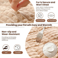 Couch Cover for Dogs Washable - Camel / 27.6" x 59" - image 4