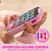 JOYIN Kids Learning Phone and Remote Toy - Pink Phone and Remote Toy with Bird - image 3
