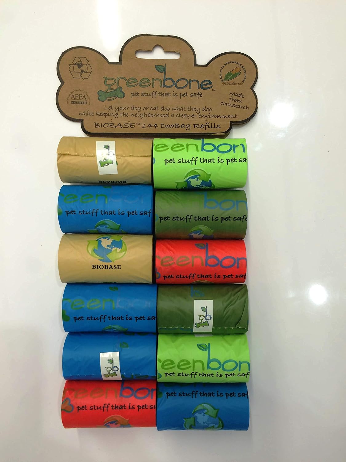 Greenbone Earth Friendly Cat or Dog Poop Bags, Plant Based - Nature Theme / 1 Count (Pack of 12) - image 2