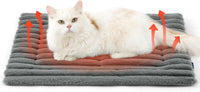 Bedsure ComfyFleece self-warming cat bed mat in corduroy fleece