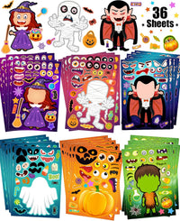 80 Packs Pumpkin Decorating Kit - Halloween Stickers