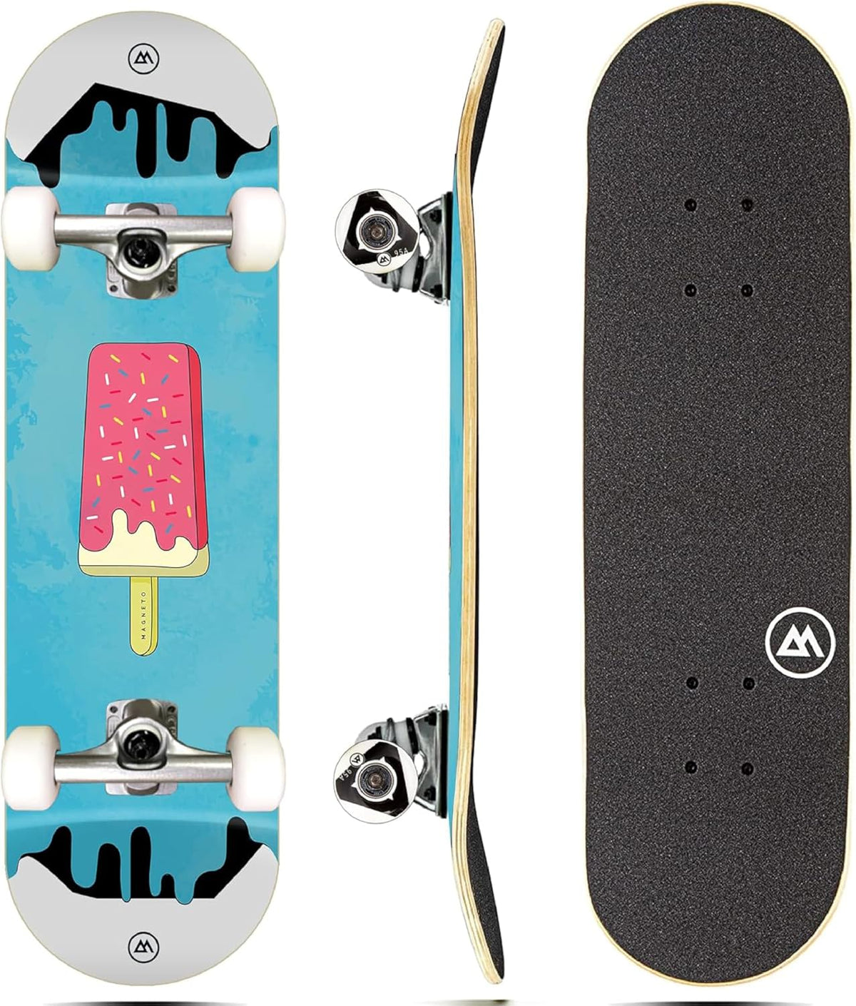 Magneto Complete Skateboard - Ice Cream