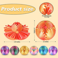 Gear Ball Fidget Toys Steampunk Gear Sphere for Kids - Sunset Red / 6 cm / 2.5 in - image 4