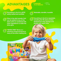 Ultimate Slime Kit for Girls 10-12 - Jumbo (Pack of 3) - image 2