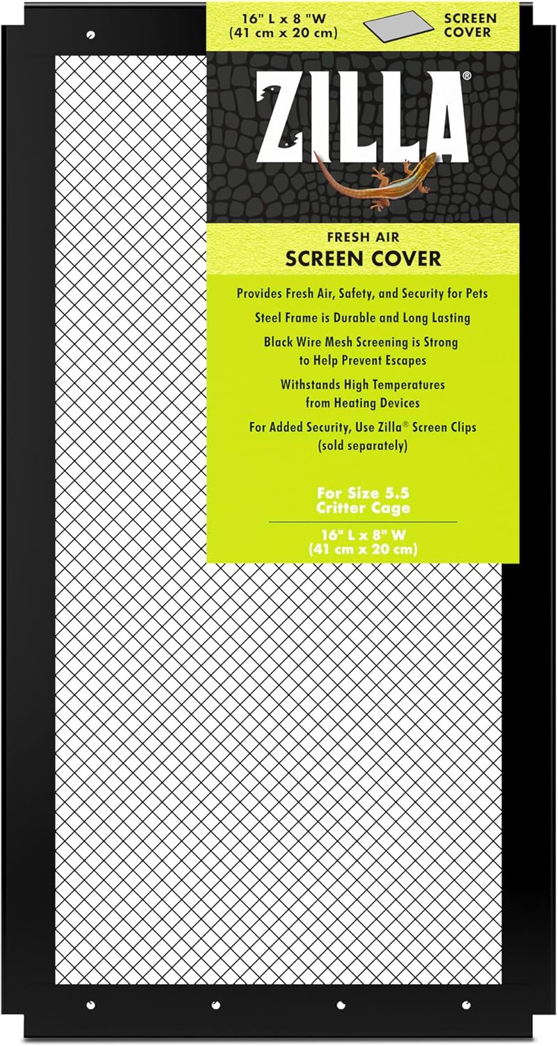 Zilla Fresh Air Screen Cover - 16" x 8"