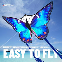 SGftre Colorful Butterfly Kite - blue - image 3