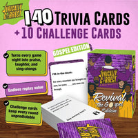 Lyrically Correct 90s and 2000s hip-hop and R&B music trivia card game box and cards - view 12