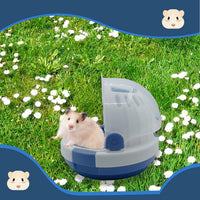 Hamster Carrier Cage Portable Cages Small Animals Carry Travel Case - 【Black】 - image 4