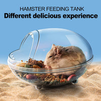 lazYYzal Hamster Bathroom, Hamster Bathtub Box - L 6.7*4.8*4.2 inch - image 3