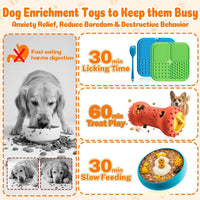 KILIN Dog Enrichment Toys 5 Pack, Lick Mat for Dogs - image 2