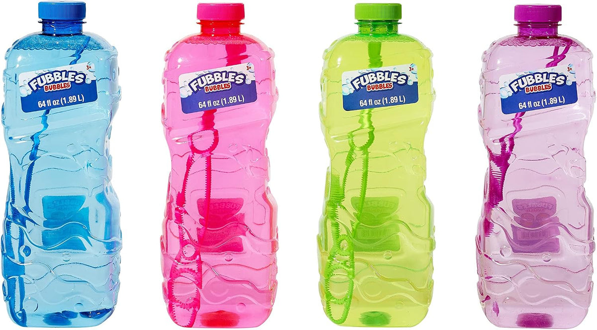 Little Kids Bubbles by Fubbles 64oz Non Toxic Bubble Solution - image 2