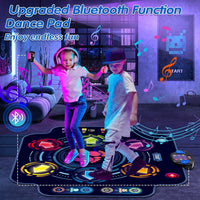 maysida Dance Mat Toy Gift for Kids ages 3-12 - Black - image 3