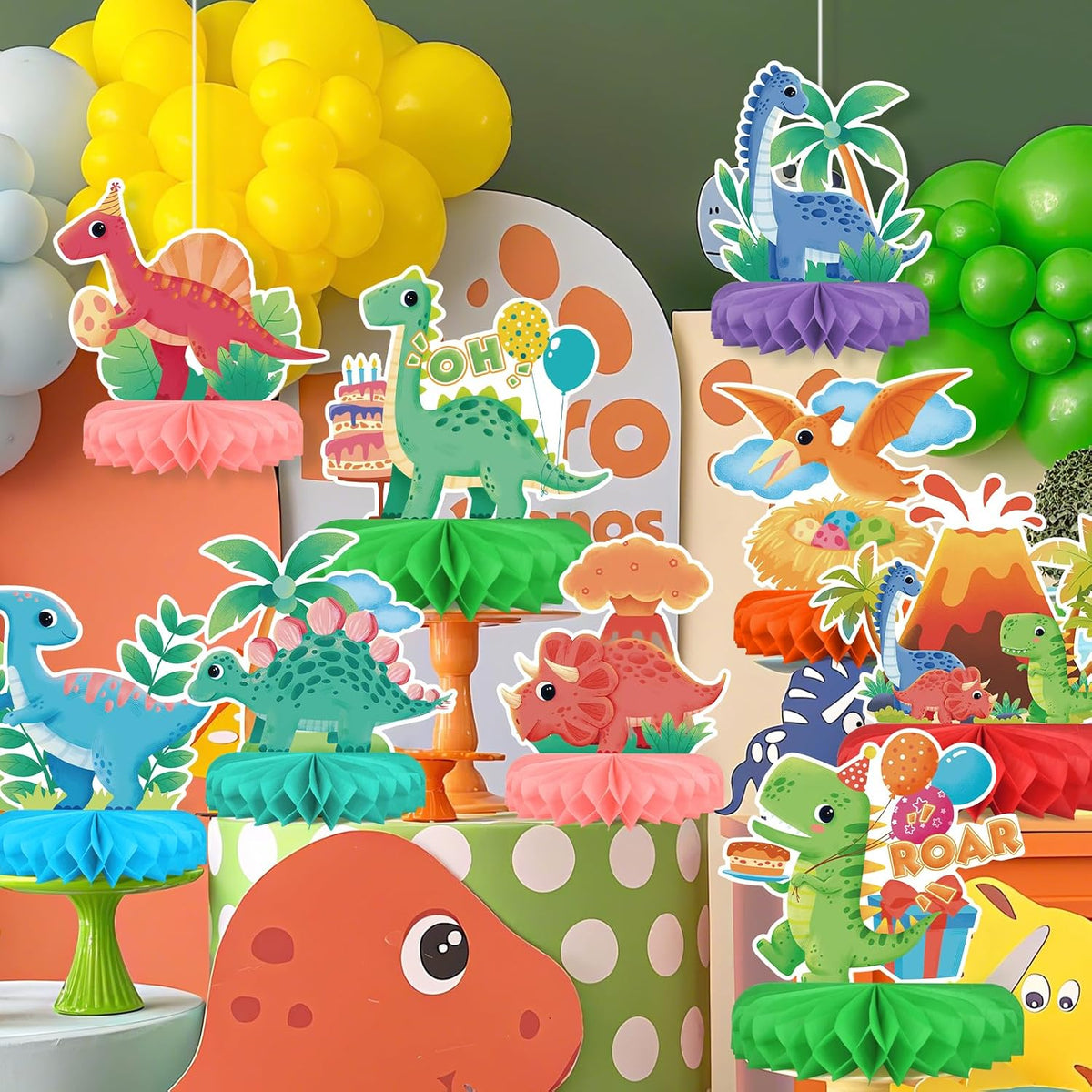 Halloween Party Decorations - Multicolor / Dinosaur - image 4