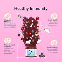 kin+kind Superfood Supplement Set for Dogs & Cats - Boost Immunity, Promotes Healthy Skin & Coat, Hip & Joint, Healthy Digestion - Made in USA - Superset (4 x 4 oz)