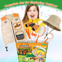 YOPINSAND Kids Explorer Kit & Bug Catcher Kit - Orange - image 3