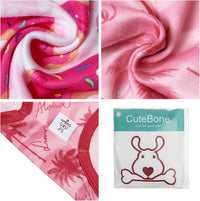 CuteBone Dog Shirts 2-Pack Soft Pet Clothes Breathable Summer Vest - X-Large / Tropical Sweet - image 3