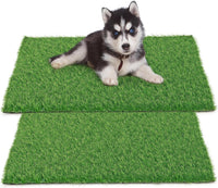 30 x 20 inches 2 Pack Fake Grass Pee for Dogs Artificial Grass Rug - 30 x 30 Inch (Pack of 2)