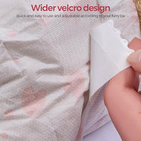Disposable Female Dog Diapers, 40 Count, L (Waist 26.8”-29.5”), Wetness Indicator, Ultra Protection, Leak Proof, Super Absorbent, Soft
