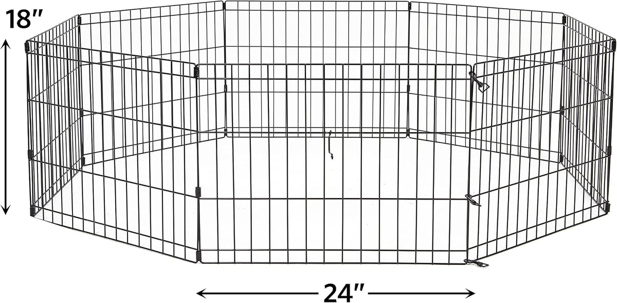 New World by MidWest 24-Inch Exercise Pen, No Door - XS Dog Pen: 18-Inch High - image 4