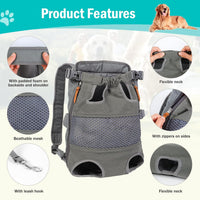 Dog Carrier Backpack, Legs Out Front - image 3
