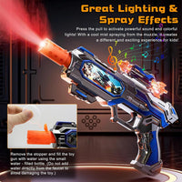 DaoDaoZhu Dinosaur Light Up Toy Gun with Sound Effects - Blue - image 3