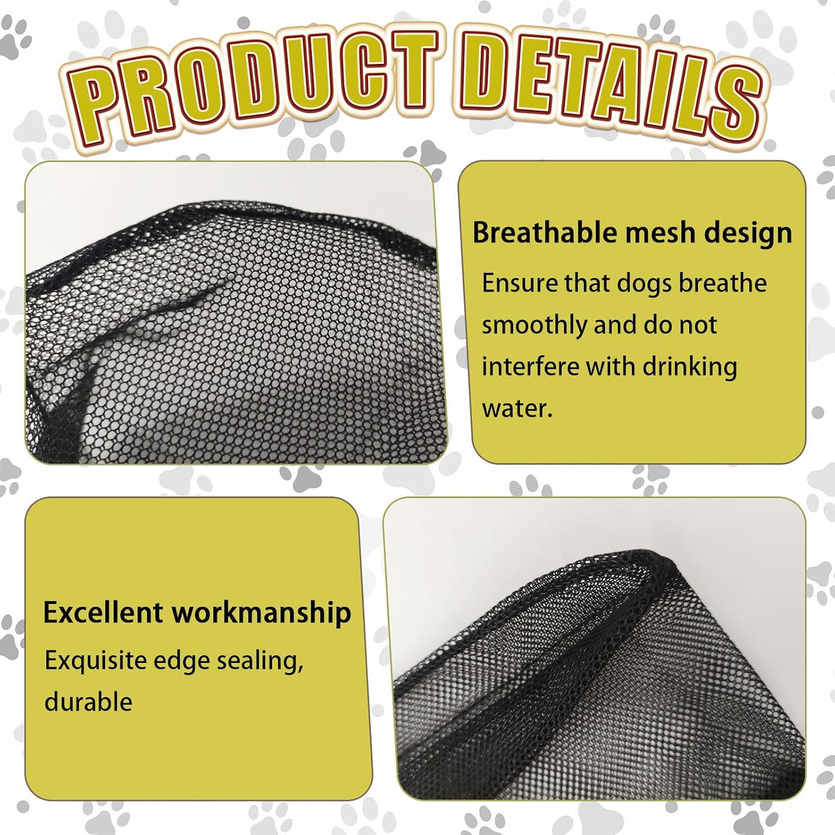Foxtail Mask Dogs Head Protector - M - image 3