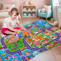 Oriate Kids Dream Mat Modern City Road Map Rug - Fairy Tale Mat - image 2